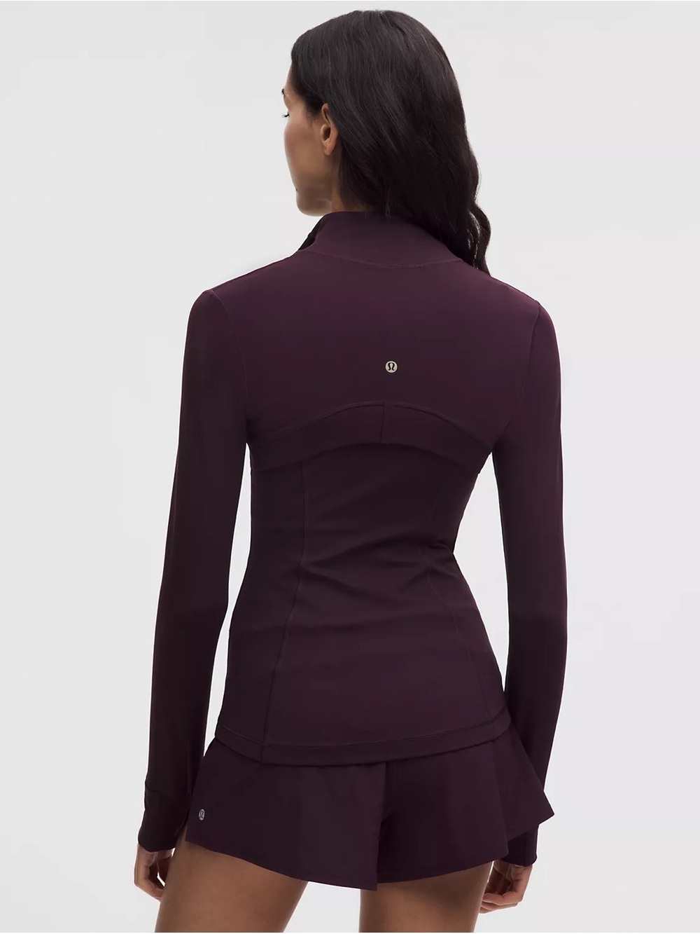 Women's Plum Zip-Front Jacket - - Picture 2 of 13